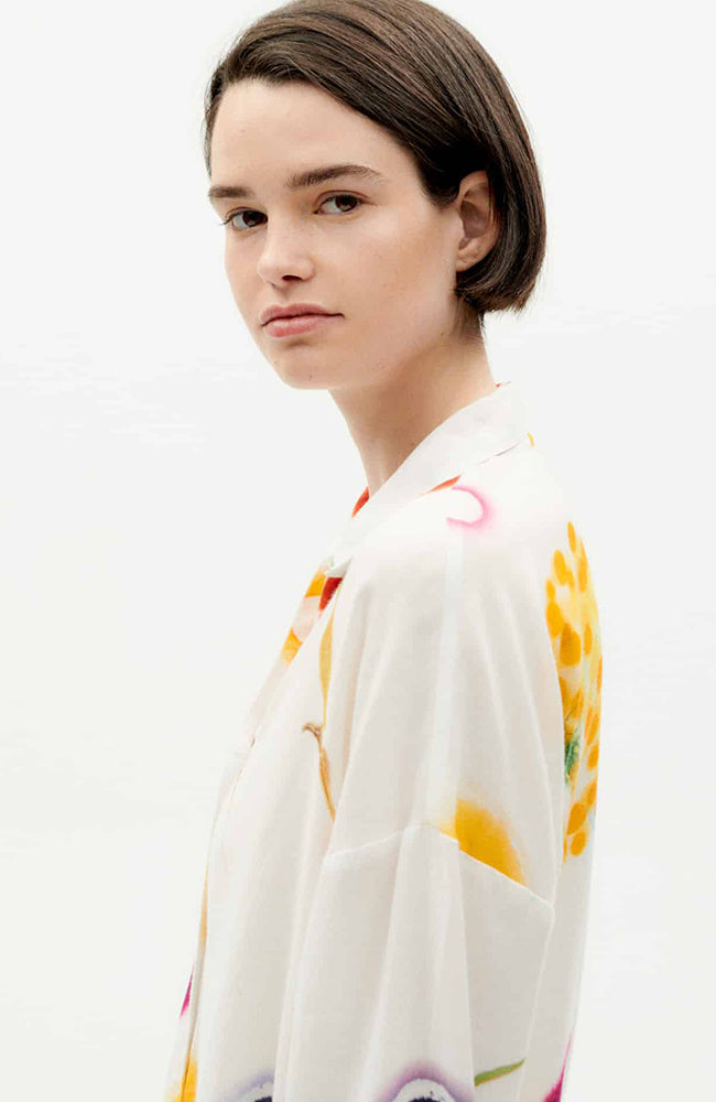 Thinking MU Fuez day margaret blouse van duurzaam bio katoen voor dames | Sophie Stone