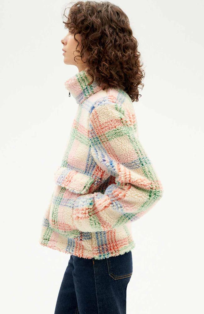 Thinking MU dames Sophie color square jacket van GRS | Sophie Stone