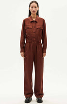 Thinking MU Coffee montana jumpsuit made of organic cotton for women | Sophie Stone