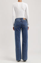 MUD Jeans Carry Mid Straight Jeans Stein Vintage | Sophie Stone