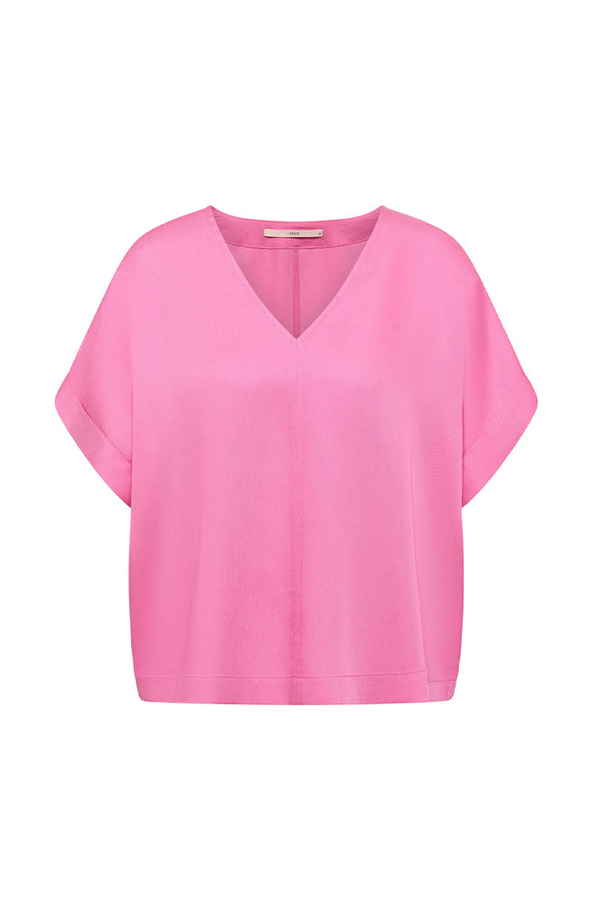 Lanius blouse bright orchid van TENCEL voor dames | Sophie Stone