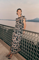 Lanius midirok print bloom onyx vrouw | Sophie Stone