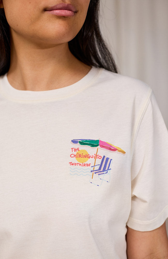 TWOTHIRDS Cockatoo Rib Shorts in Pink Organic Cotton for Women | Sophie Stone