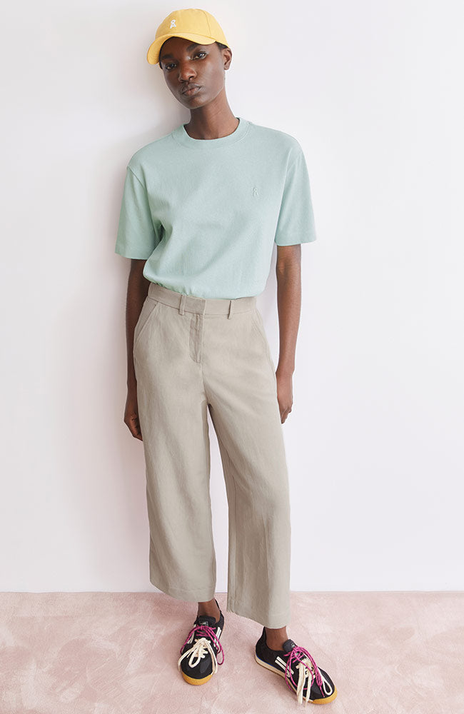 ARMEDANGELS Caarunus Lino Hose Sandstein ECOVERO & Leinen für Damen | Sophie Stone