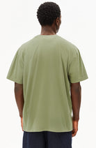 ARMEDANGELS Maarkos fatigue green t-shirt organic cotton men | Sophie Stone