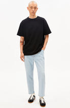 ARMEDANGELS Maarkos zwart t-shirt bio katoen mannen | Sophie Stone