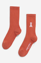 ARMEDANGELS Saamus sportsokken tabasco red bio katoen uniseks | Sophie Stone