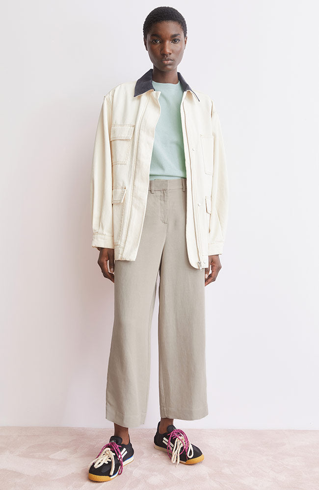 ARMEDANGELS TARJAA T-Shirt foam made from organic cotton women | Sophie Stone