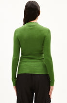 ARMEDANGELS Alaani turtleneck ivy green bio katoen | Sophie Stone