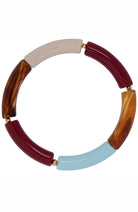 Jules Bean Arc en Ciel burgundy armband | Sophie Stone 