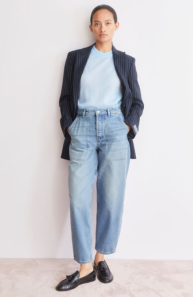 ARMEDANGELS Baarly Carpenter Barrel Jeans aus Baumwolle für Damen | Sophie Stone