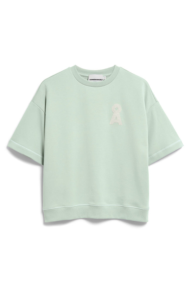 ARMEDANGELS Bamikaa sweat shirt foam bio katoen dames | Sophie Stone