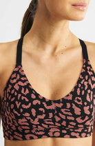 Engagierter Junsele Soft-BH Leopard Terrakotta Bio-Baumwolle Tencel | Sophie Stone