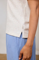 TWOTHIRDS Carvel terry cloth t-shirt faux recycled materials for women | Sophie Stone