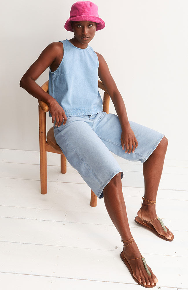 ARMEDANGELS City denim jeans shorts katoen dames | Sophie Stone