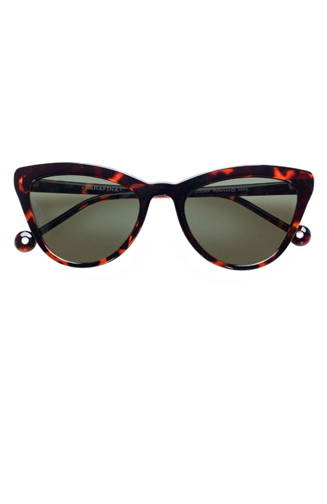Parafina Sunglasses Colina Tortoise 100% recycled HDPE unisex | Sophie Stone