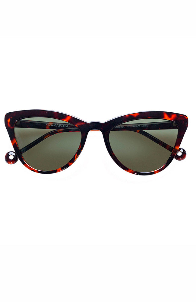 Parafina Sunglasses Colina Tortoise 100% recycled HDPE unisex | Sophie Stone