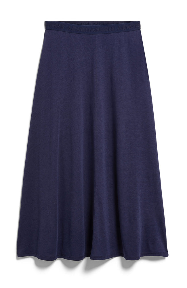 ARMEDANGELS Ileniaa Laraa Rock, dunkelblau, aus Lyocell TENCEL, für Damen | Sophie Stone