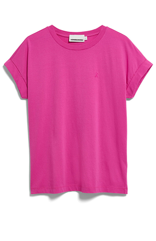 ARMEDANGELS Idaara T-Shirt „Very Berry“ aus Bio-Baumwolle für Damen | Sophie Stone