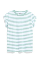 ARMEDANGELS Idaara Striped T-Shirt, White Foam, Organic Cotton, Women's | Sophie Stone