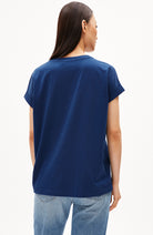 ARMEDANGELS Idaara t-shirt faded indigo | Sophie Stone