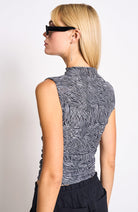 JAN–JUNE Laguna Zebra Print Women's Top | Sophie Stone