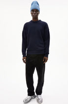 ARMEDANGELS Jovaan sweater navy organic cotton men | Sophie Stone