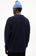 ARMEDANGELS Jovaan sweater night sky organic cotton men | Sophie Stone