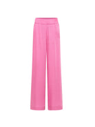 Lanius wide leg broek roze van TENCEL voor vrouwen | Sophie Stone