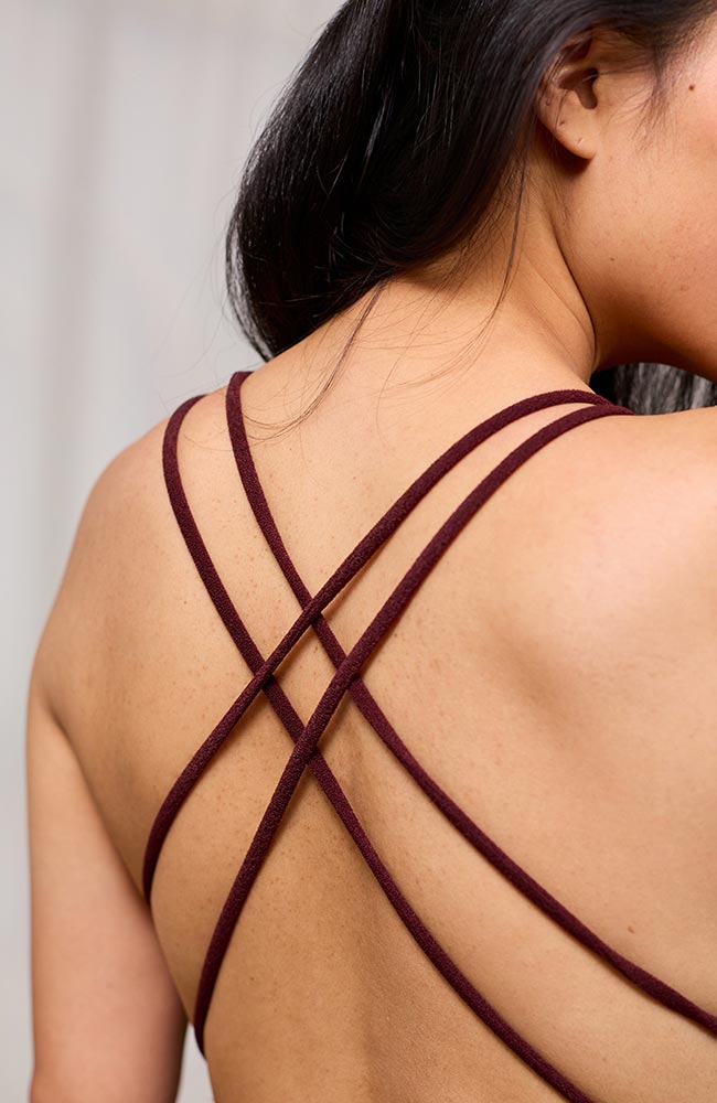 TWOTHIRDS Lavezzi swimsuit intenso grape RPET for women | Sophie Stone 