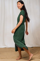 TWOTHIRDS Marasusa dress green from TENCEL women | Sophie Stone