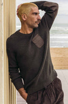 Bask in the Sun seewead Miguel sweater gerecyclede wol mix | Sophie Stone