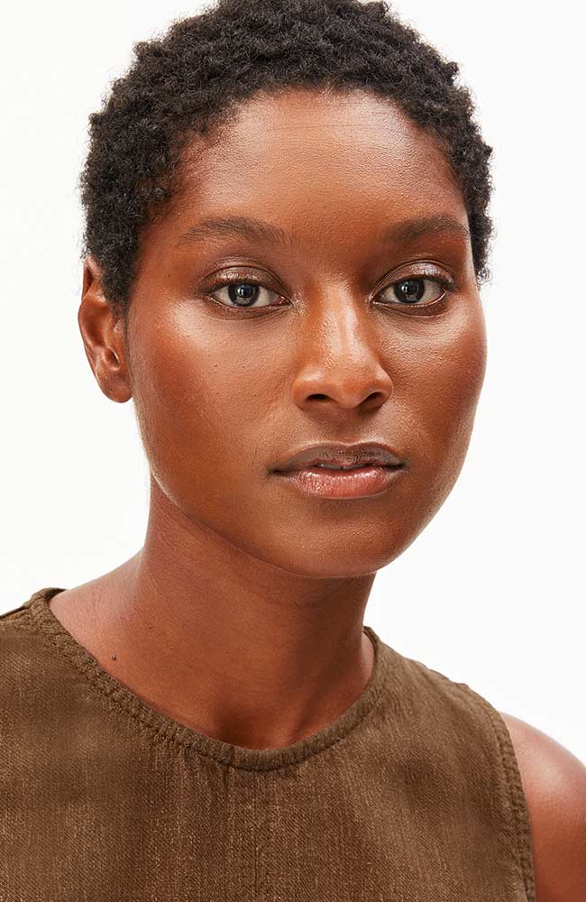 ARMEDANGELS Pinaarn Top in Brown by Piñayarn for Women | Sophie Stone