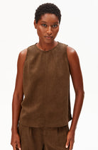 ARMEDANGELS Piñayarn Women's Top with Three-Strand Palm Design | Sophie Stone