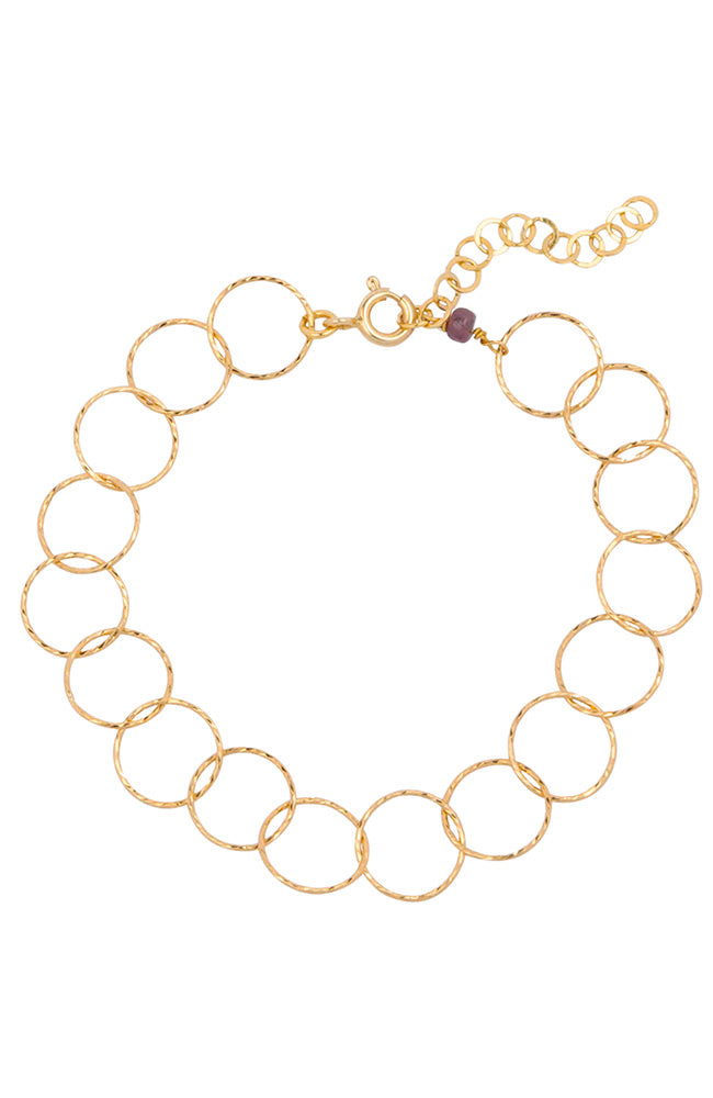 Jules Bean Shine Bright bracelet gold-plated sterling silver | Sophie Stone