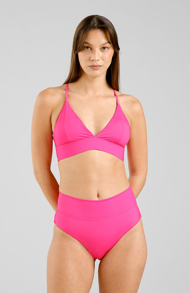 Dedicated Bikini bottoms Slite raspberry made of recycled polyester women | Sophie Stone