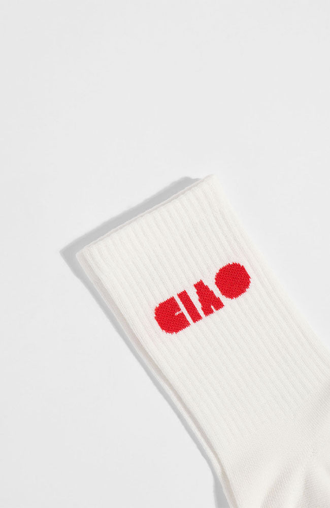 Sokken Ciao gebroken wit van biologisch katoen dames | Sophie stone