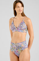 Dedicated Bikini Top Alva Flowers by Women | Sophie Stone 