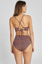 Dedicated Bikini Top Alva leopard polyester ladies | Sophie Stone 