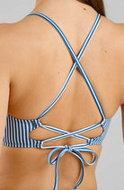 Dedicated Bikini Top Alva thin stripes bikini top ladies | Sophie Stone 