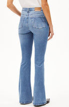 ARMEDANGELS Anamaa flared jeans blue fog organic cotton | Sophie Stone