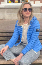 Ecoalf Atlantic Jacket Blauw 100% recycled polyester | Sophie Stone