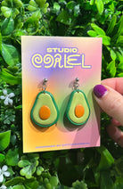 Studio Oorlel Avocado oorbellen groen | Sophie Stone