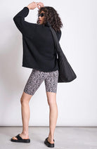 Jan 'n June biker shorts leopard organic cotton ladies | Sophie Stone