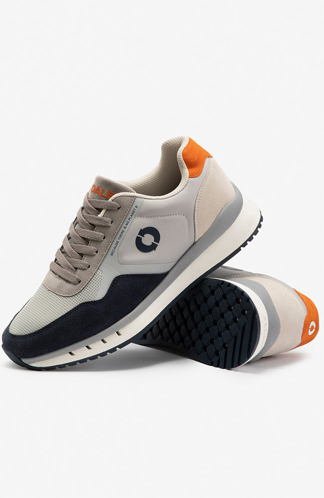 Ecoalf Cervino light grey sneaker 100% vegan gerecycled polyester | Sophie Stone