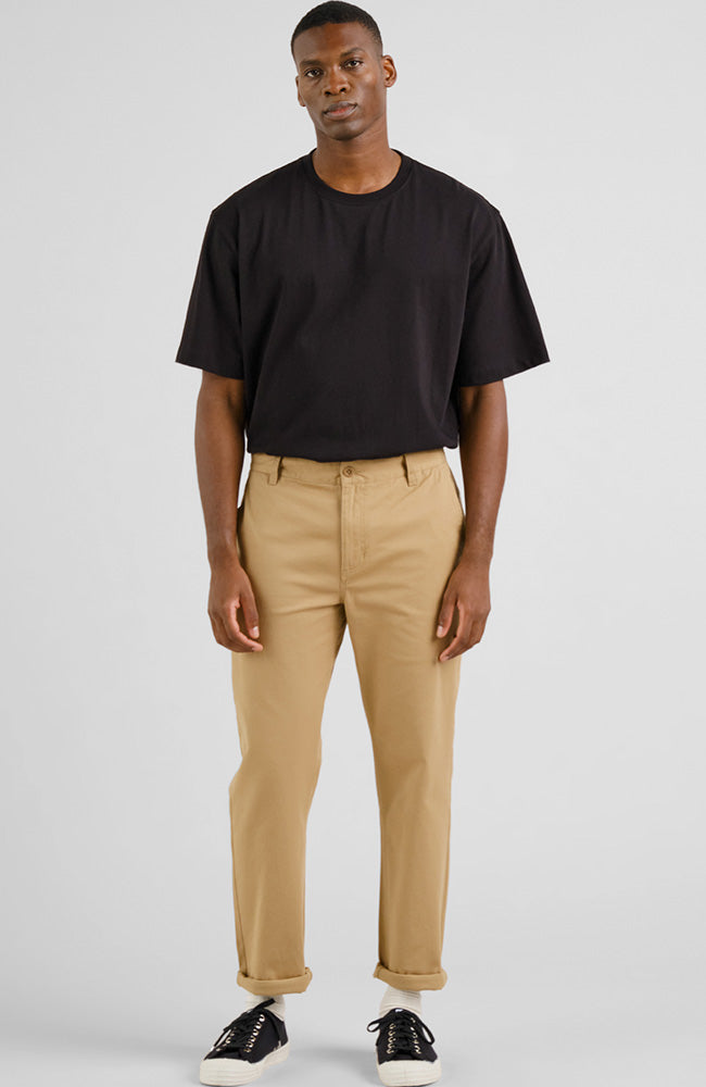 Dedicated Chinos Sund beige pants organic cotton men | Sophie Stone