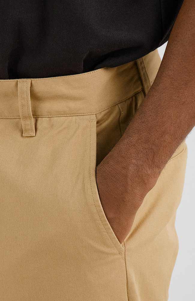 Dedicated Chinos Sund beige pants organic cotton men | Sophie Stone