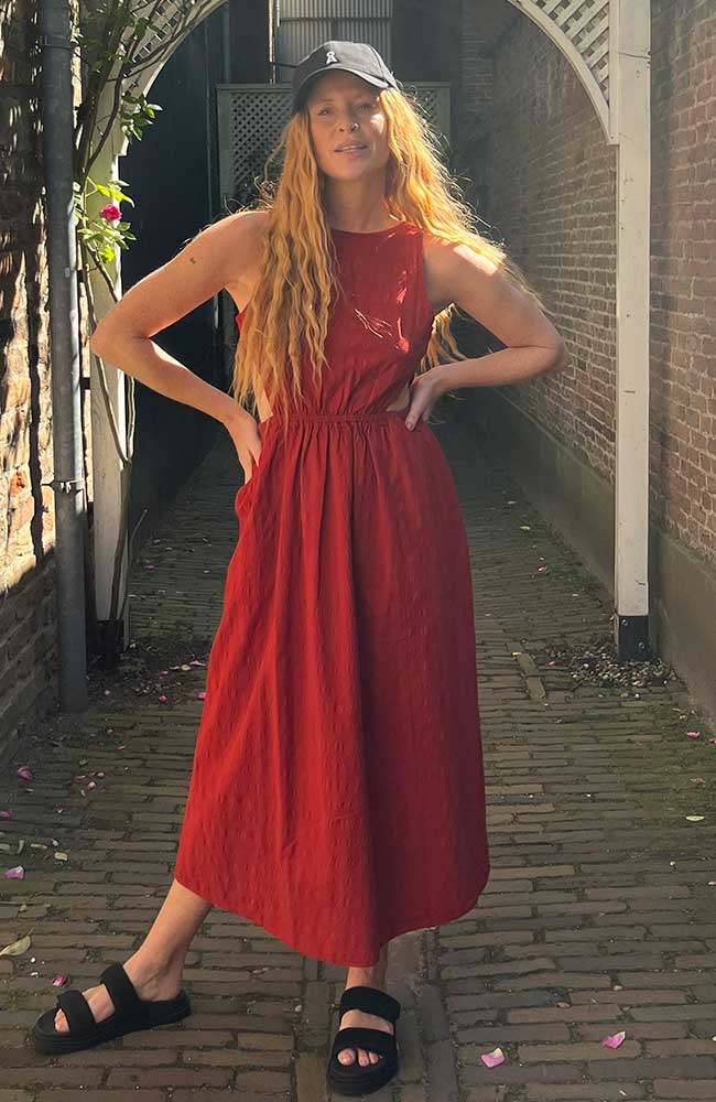 Thinking MU Cuarito kin jurk bio katoen | Sophie Stone