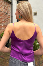 Sophie Stone party top purple from Ecovero and Cupro | Sophie Stone 