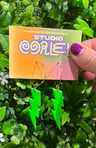 Studio Oorlel Tina Thunder groen vegan handgemaakte oorbellen | Sophie…